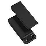 Dux Ducis Skin Pro Case til iPhone 17 Air med flip og kort slot - sort