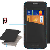 Dux Ducis Skin X Pro Case for iPhone 17 Pro with Wallet, MagSafe Compatible - Black