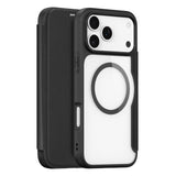Dux Ducis Skin X Pro Case for iPhone 17 Pro Max with Wallet, MagSafe Compatible - Black