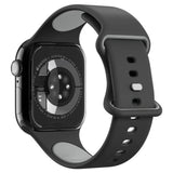 Spigen Nano Pop Strap til Apple Watch 40/41/42 mm - sort og grå