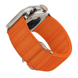 Tech-Protect Nylon Strap til Apple Watch 44 / 45 / 46 / 49 mm - Orange
