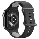 Spigen Nano Pop Strap til Apple Watch 44 / 45 / 46 / 49 mm - sort og grå