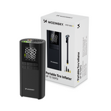 Wozinsky WPEP-8000 kompressor, elektrisk pumpe, 8000mAh power bank, lommelygte - sort