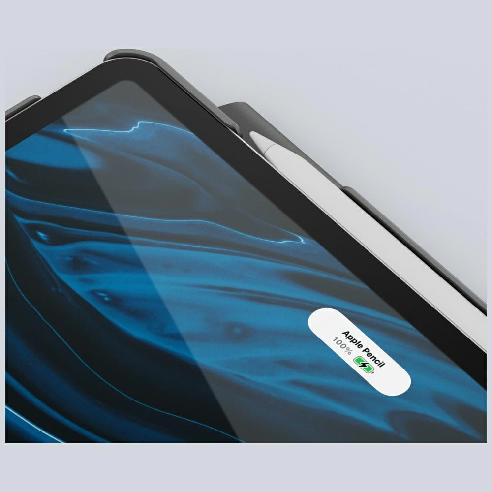 Uniq Rovus Snapmount Magnetic 360 Rotating Aftagelig beholder til iPad Air 11" 2024 / 2025 / iPad Air 10.9" 2020 / 2022 - marineblå