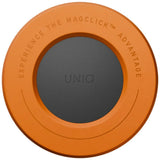 Uniq SnapMount selvklæbende magnetiske holder - orange og sort