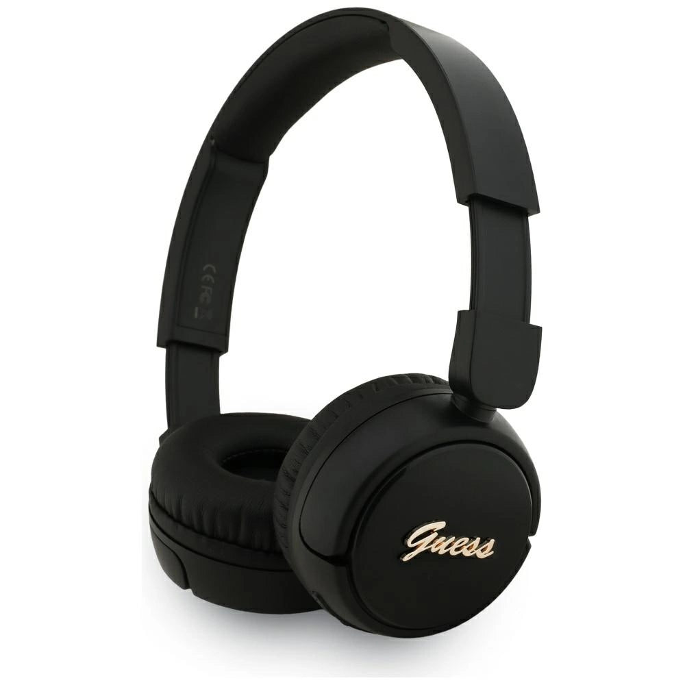 Guess Metal Logo Script Over-Ear Headphones - sort