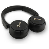 Guess Metal Logo Script Over-Ear Headphones - sort