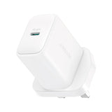 Joyroom JR-TCF20 PD 20W Wall Charger (UK Plug) med 1m USB-C-kabel - hvid