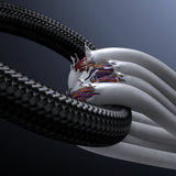 Joyroom S-A16 Pro Prism Series 3A USB-A - Lightning Cable med skærm 1,2 m - sort