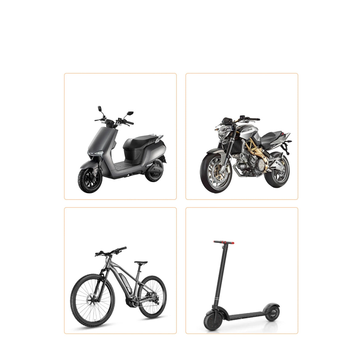 Joyroom JR-ZS431 phone holder for bike, motorcycle, scooter - black