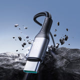 Joyroom S-A28 Flash Series 60W USB-C - USB-C kabel 1m - sort