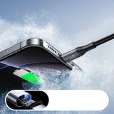 Joyroom S-A28 Flash Series 60W USB-C - USB-C kabel 1m - sort