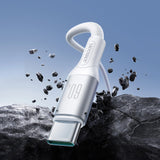 Joyroom S-A28 Flash Series 60W USB-C - USB-C Kabel 2m - Hvid