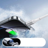 Joyroom S-A28 Flash Series 60W USB-C - USB-C Kabel 2m - Hvid