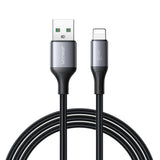 Joyroom S-A28 Flash Series 3A USB-A - Lightning kabel 1m - sort
