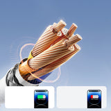 Joyroom S-A28 Flash Series 3A USB-A - Lightning kabel 1m - hvid