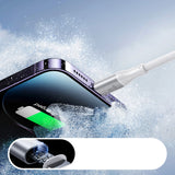 Joyroom S-A28 Flash Series 3A USB-A - Lightning kabel 1m - hvid