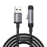 Joyroom S-A56 EnjoyX Series 90° USB-A - USB-C 3A kabel 1,2 m - sort