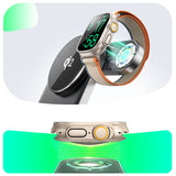 Joyroom JR-W17 Qi 3-i-1-trådløs induktiv oplader - sort