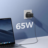 Joyroom JR-TCG18 65W Wall Charger 1 x USB-C (UK Plug) - sort