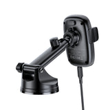 Acefast D49 Car Mount with Wireless Charger for Dashboard - Black