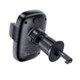 Acefast D48 Car Air Vent Mount med trådløs oplader - sort