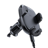 Acefast D48 Car Air Vent Mount med trådløs oplader - sort