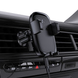 Acefast D48 Car Air Vent Mount med trådløs oplader - sort