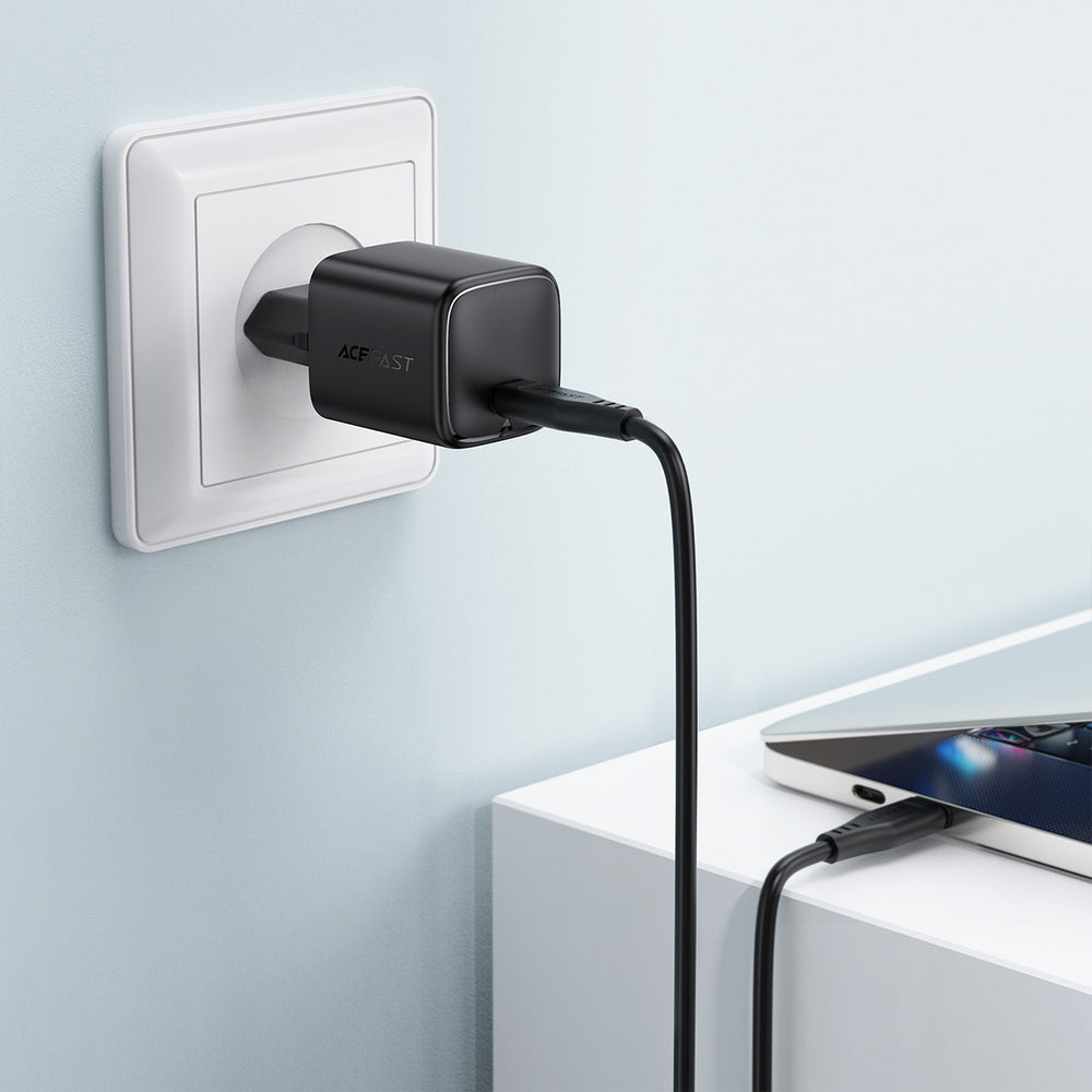 Acefast A119 GaN PD 45W USB-C Wall Charger - Black