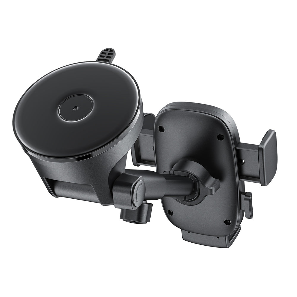 Acefast D57 Car Mount with Suction Cup for Dashboard/Windshield - Black