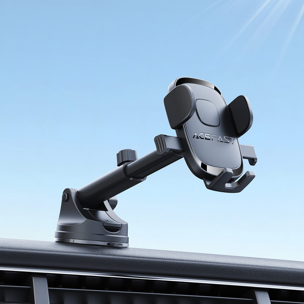 Acefast D57 Car Mount with Suction Cup for Dashboard/Windshield - Black