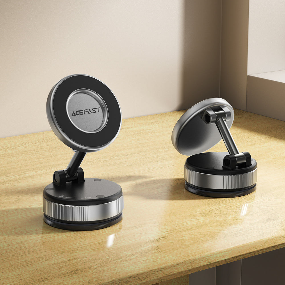Acefast E28 Magnetic Dashboard/Windshield Suction Cup Holder - Black