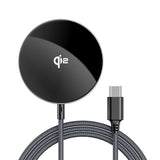 Acefast E24 Qi2 15W Magnetic Inductive Charger with 1.2m USB-C Cable - Black