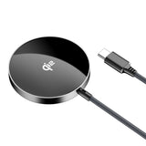 Acefast E24 Qi2 15W Magnetic Inductive Charger with 1.2m USB-C Cable - Black