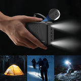 Dudao K11 Pro 20000mAh Powerbank med indbyggede kabler - hvid