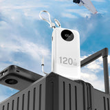 Dudao K13Pro 20000mAh Powerbank med indbygget kabel - hvid