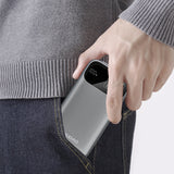 Dudao K31 10000 mAh 22.5W PD Powerbank med indbygget kabel - Grå