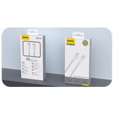 Dudao L9C 65W USB-C - USB-C 2m Kabel - Hvid