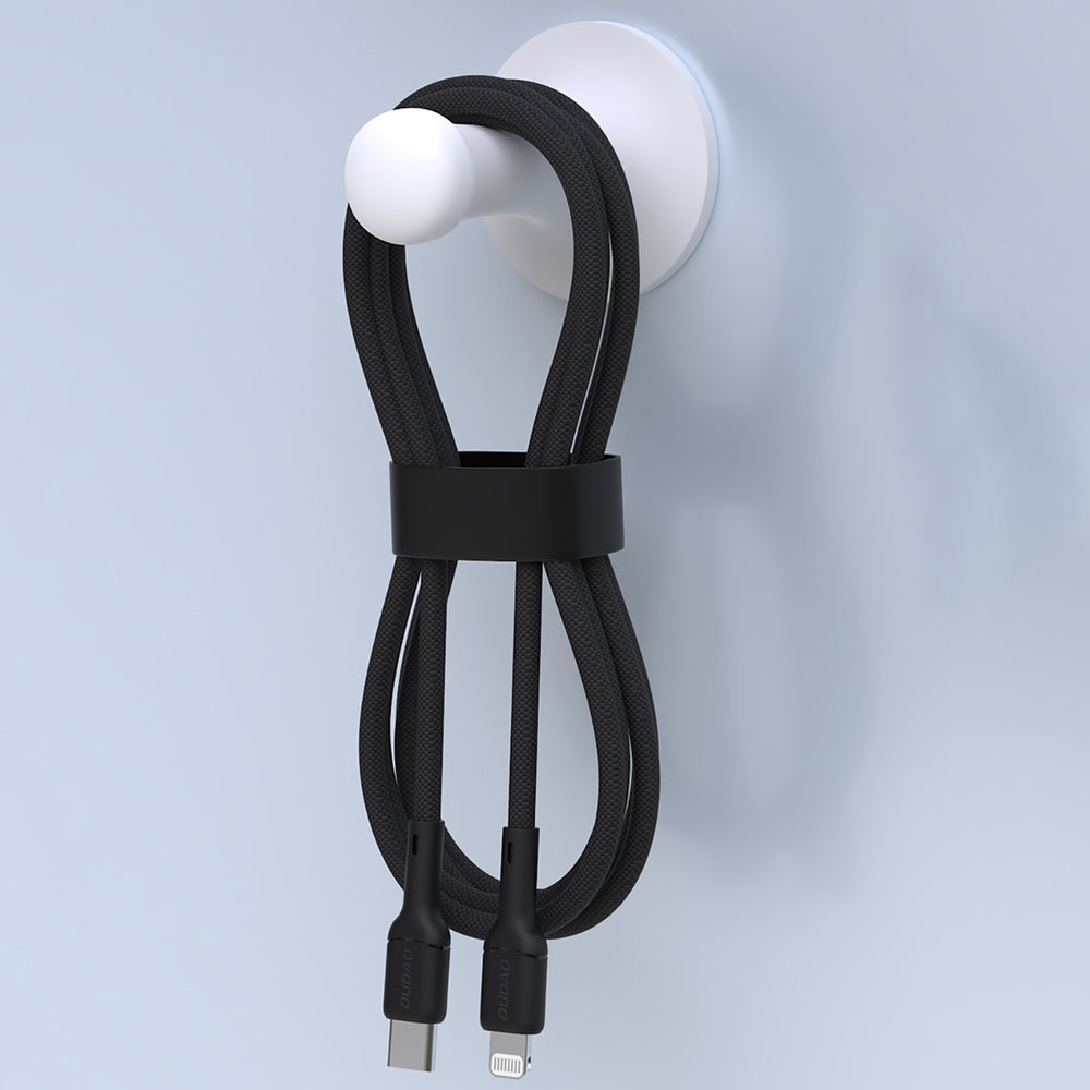 Dudao L9X 30W USB-C - Lightning Cable 2m - sort