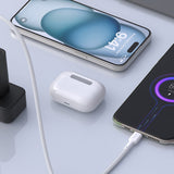 Dudao L9T 5A USB-A - USB-C Kabel 1m - Hvid