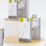 Dudao L9T 5A USB-A - USB-C Kabel 1m - Hvid