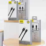 Dudao L9T 5A USB-A - USB-C Kabel 1m - sort