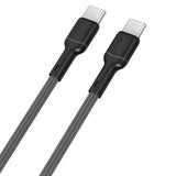 Dudao L9C Max 240W PD USB-C - USB-C Kabel 1,2 m - sort