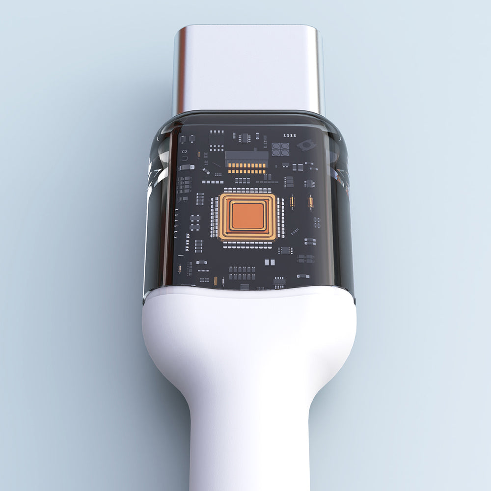 Dudao L9C Max 240W PD USB-C - USB-C 2m Kabel - Hvid