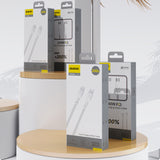 Dudao L9C Max 240W PD USB-C - USB-C 2m Kabel - Hvid