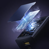 Baseus EnerFill FE11 100W Wall Charger 2 x USB-C + USB-A - sort