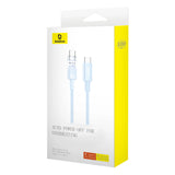 Baseus Explorer 100W USB-C - USB-C-kabel med intelligent temperatur sensor 1m - Blå