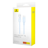 Baseus Explorer 100W USB-C - USB-C-kabel med intelligent temperatur sensor 2m - Blå