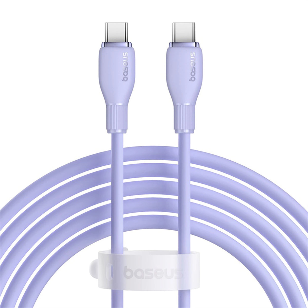 Baseus Pudding 100W USB-C - USB-C Kabel 2m - lilla