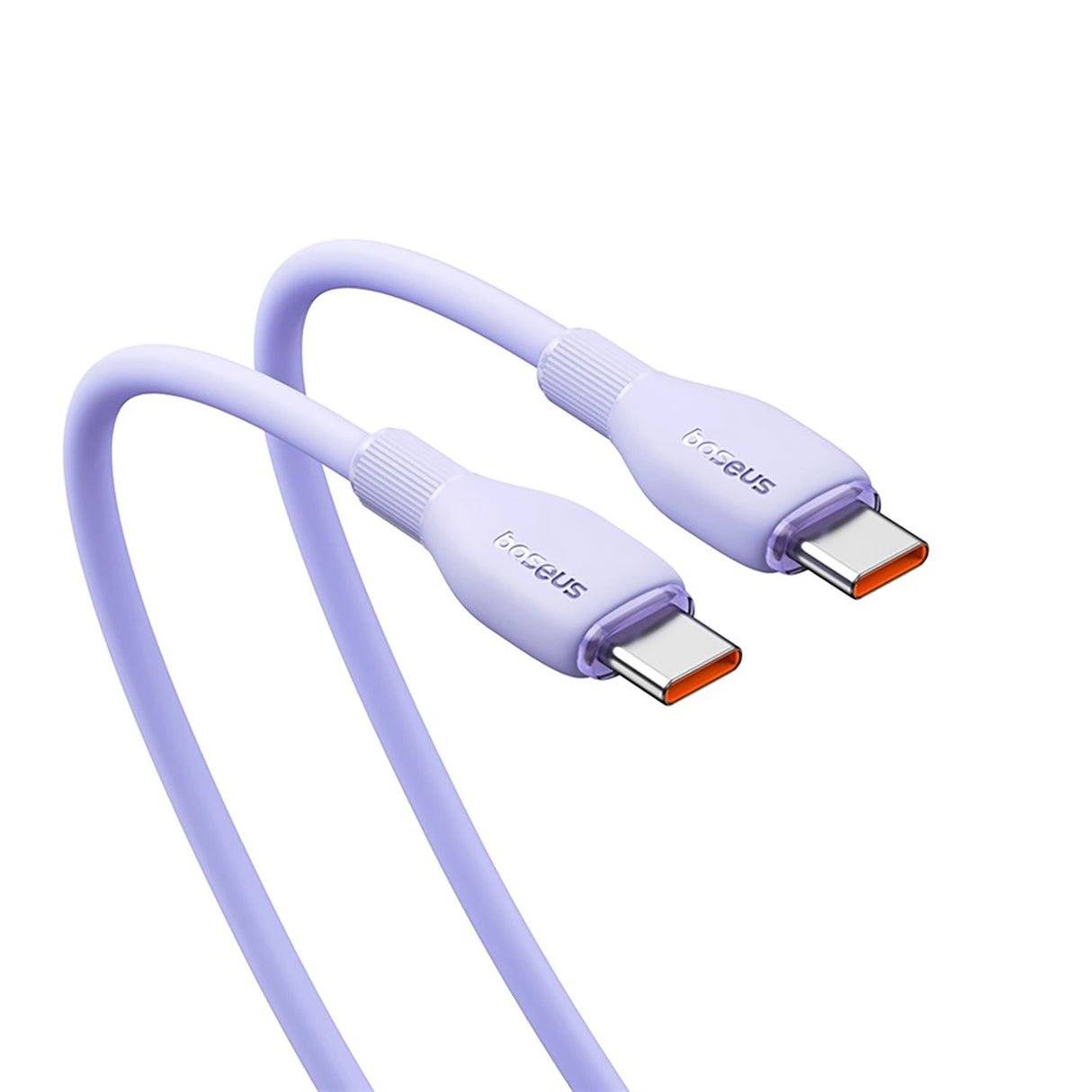Baseus Pudding 100W USB-C - USB-C Kabel 2m - lilla